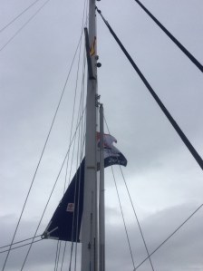 Spanish courtesy flag U