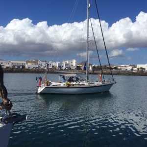 Leaving Arrecife