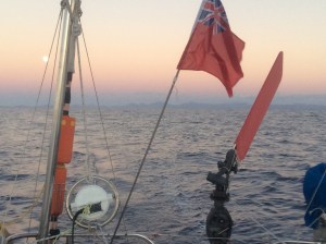 Great moon for the crossing